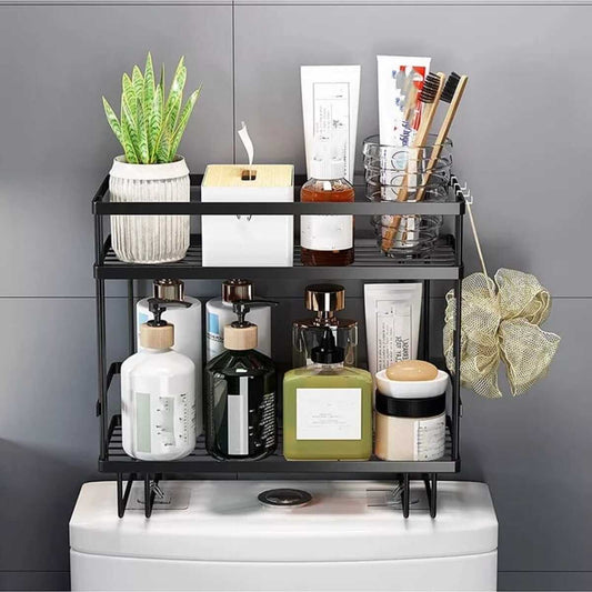 Organizador De Baño Sobre El Inodoro De 2 Niveles