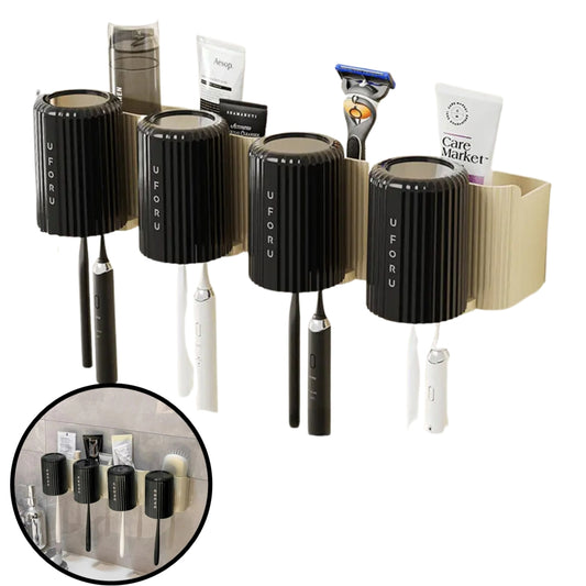 Organizador De Baño Con Vasos UFORU
