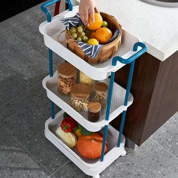 Carrito Organizador Multiuso de Tres Niveles Hana