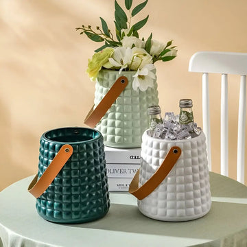 Florero Decorativo Modelo Primavera Cuadros