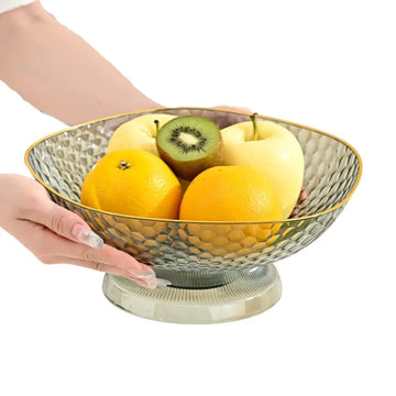 Frutero Hexágono Transparente