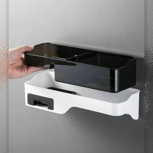 Repisa De Baño Con Cajón Adhesivo
