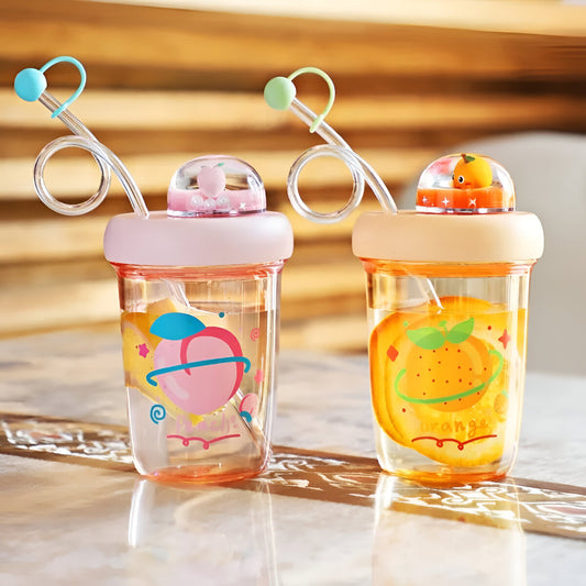 Vaso Tomatodo Antiestrés Kawaii con Sorbete de 390ml