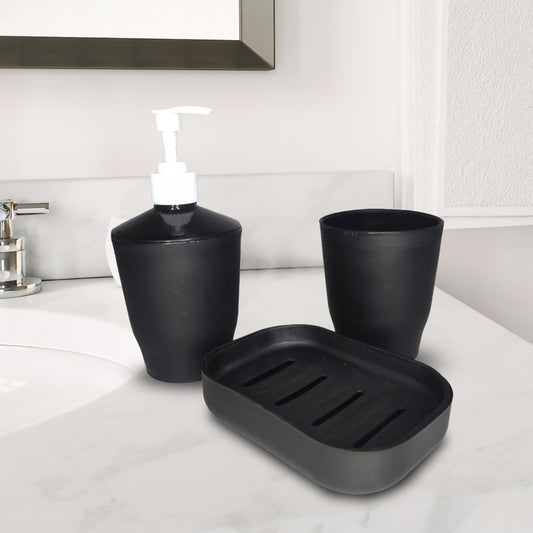 Set Organizador De Baño De 3 Piezas
