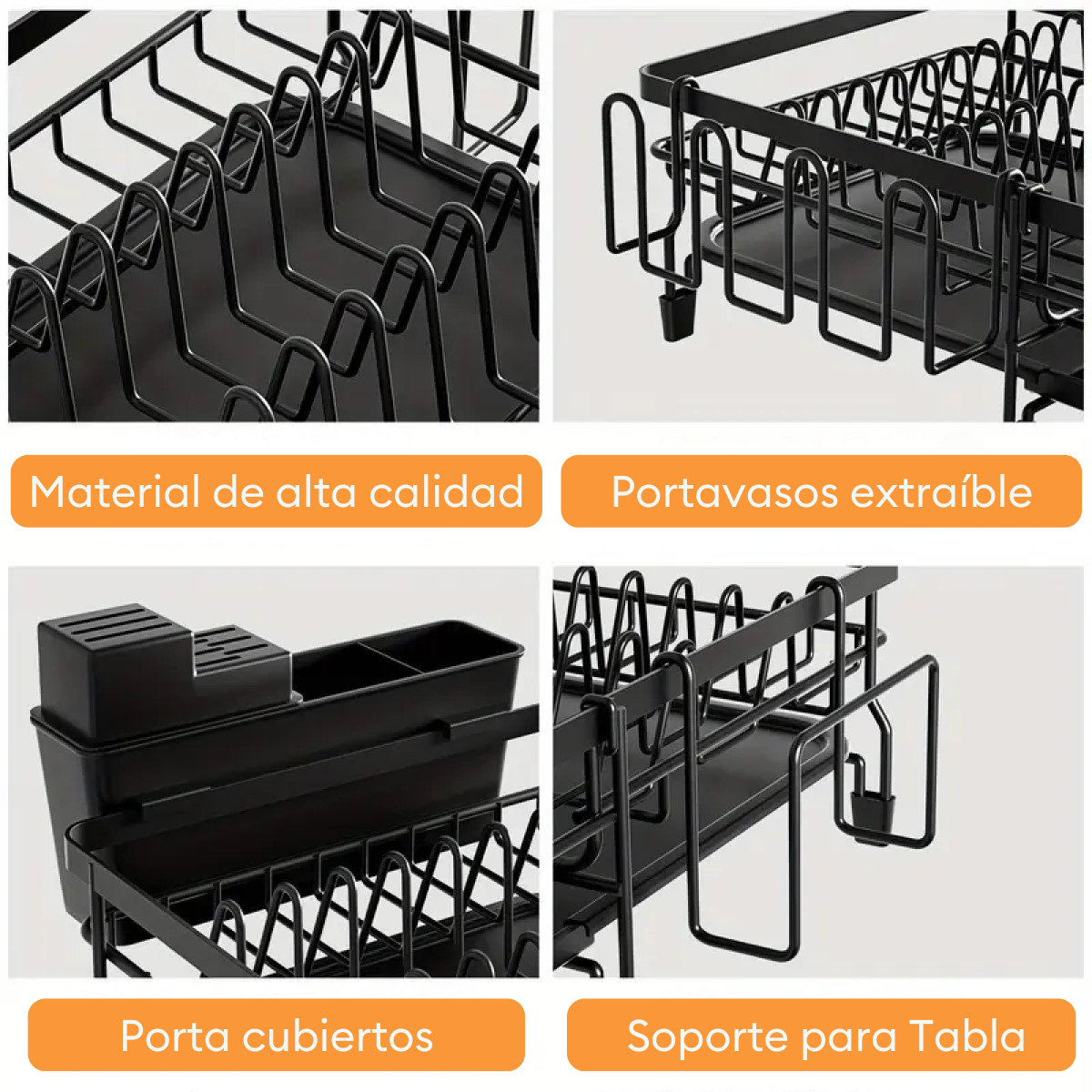 Ajuste extensible del escurridor modelo Valeria