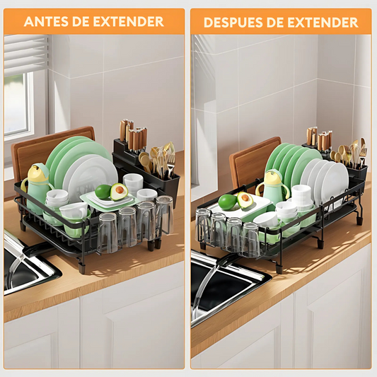 Detalle del diseño del escurridor modelo Valeria