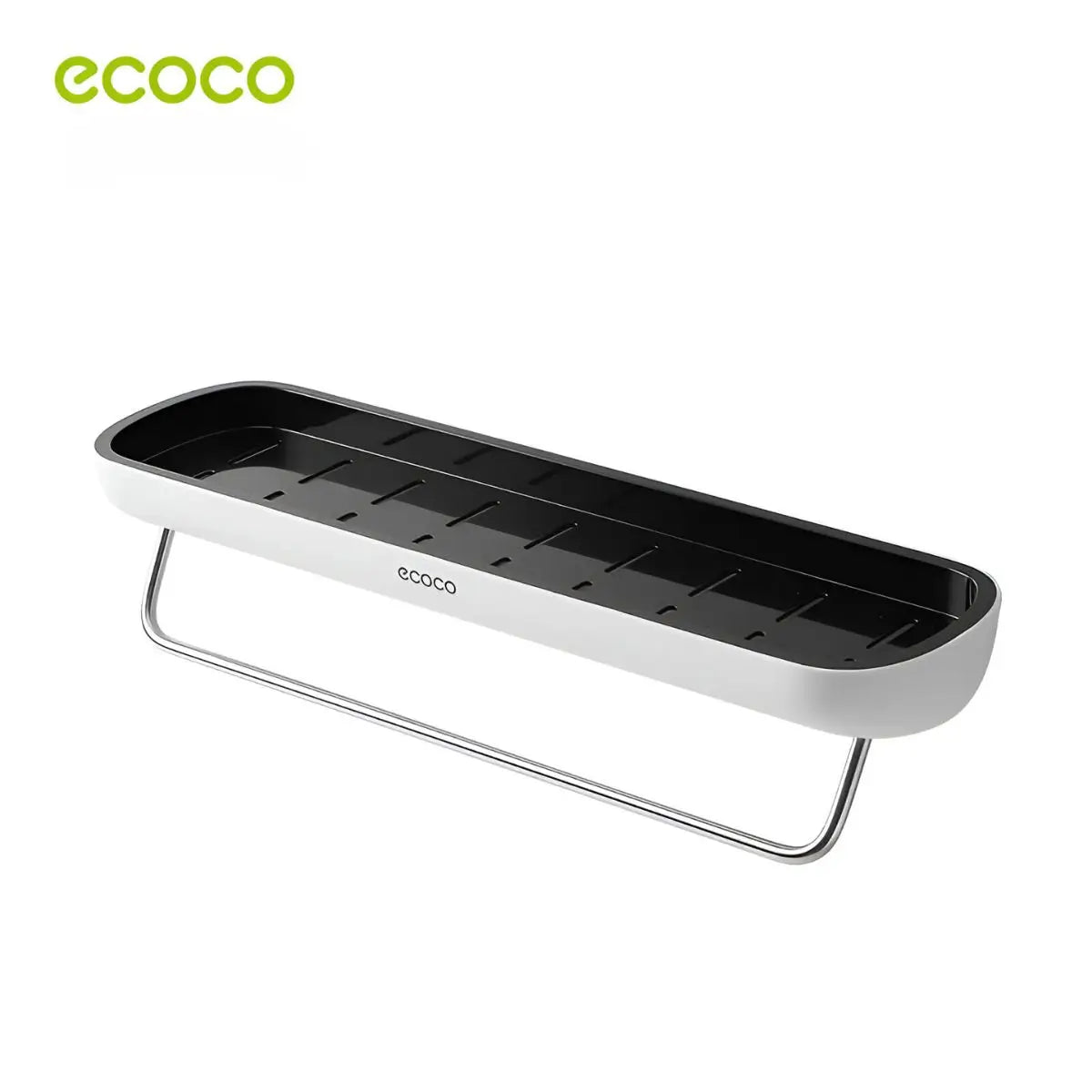 Detalle de la repisa adhesiva modelo Ecoco con colgador