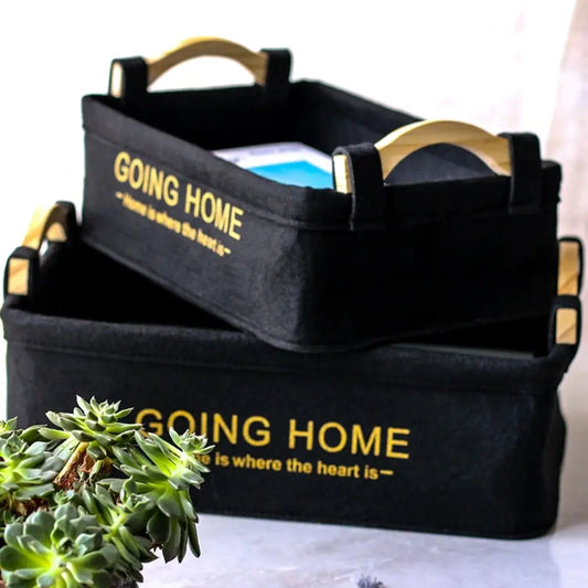 Detalle del material resistente de las cestas organizadoras