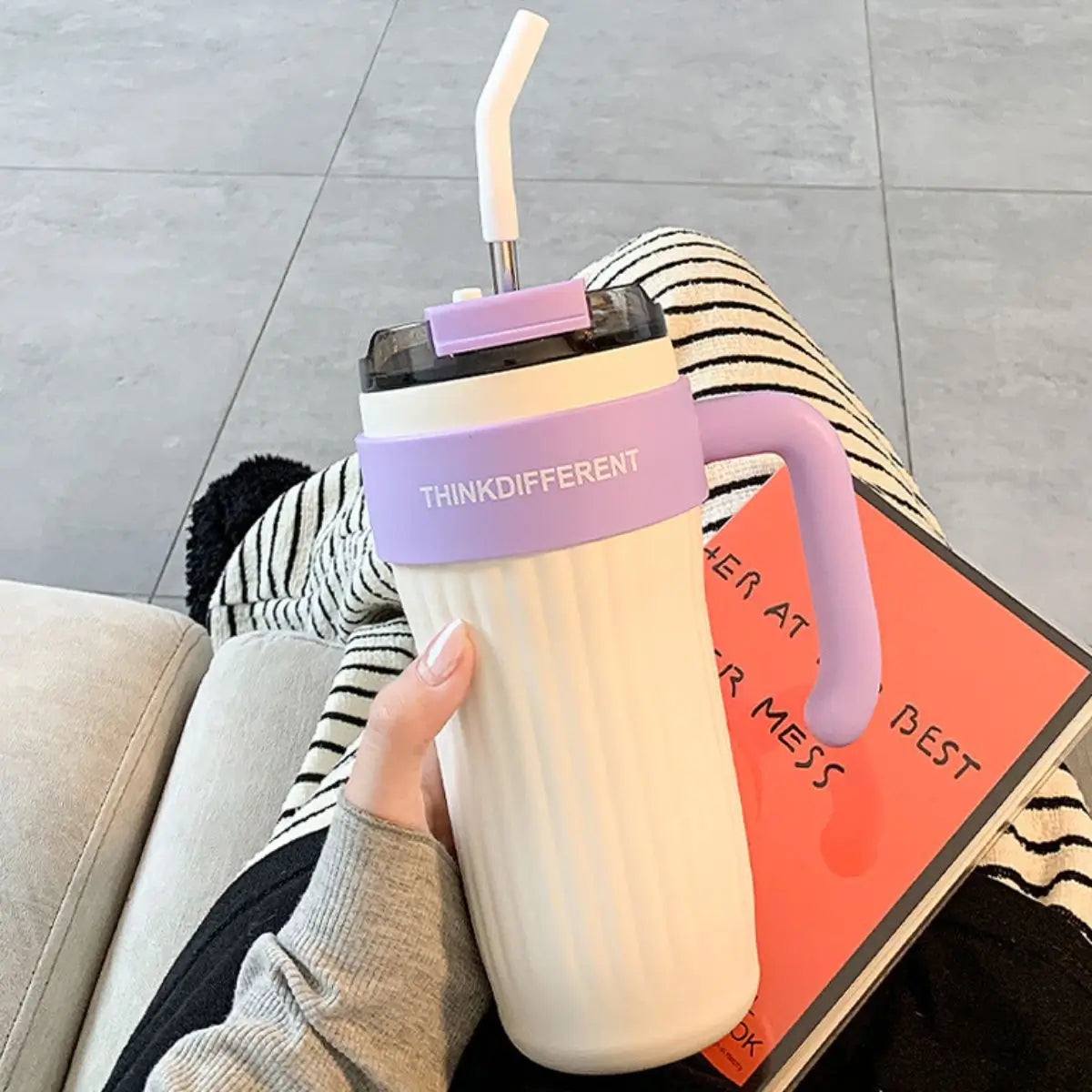 Taza térmica portátil Think ideal para el auto