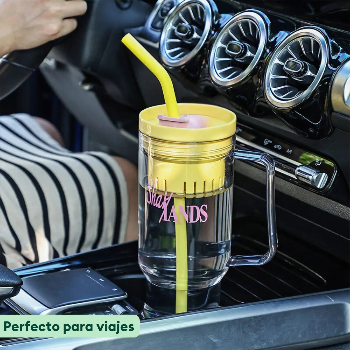 Tomatodo portátil Shake Hands ideal para viajes