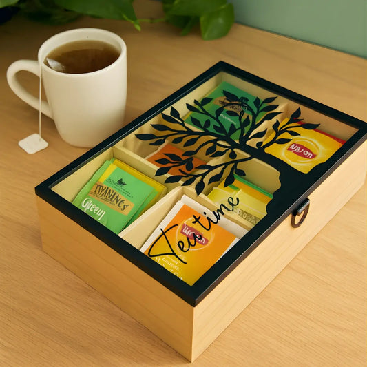 Caja Organizadora de Infusiones de Té