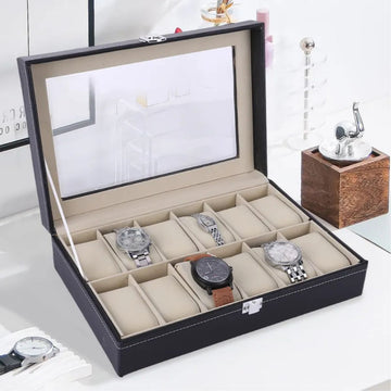 Porta Relojes Organizador de 12 Divisiones EKO