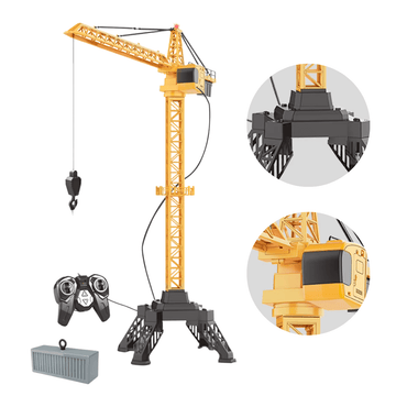 Juguete Grúa de Construcción con Control Cableado para Niños