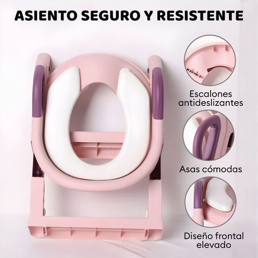 Asiento de Entrenamiento para Niños con Escalera