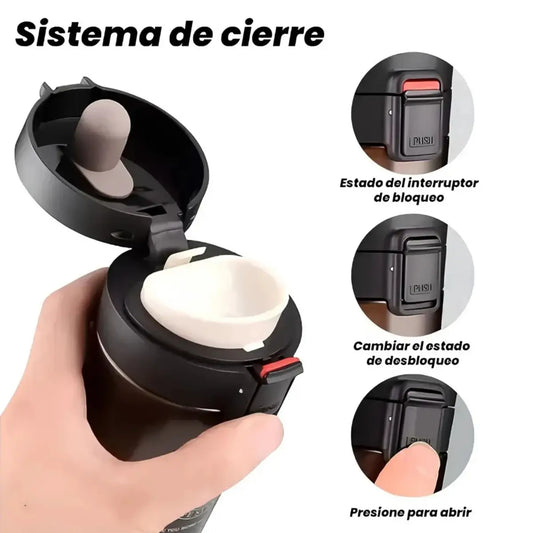 Vaso Térmico Mug de 300 ml Para Café Buks