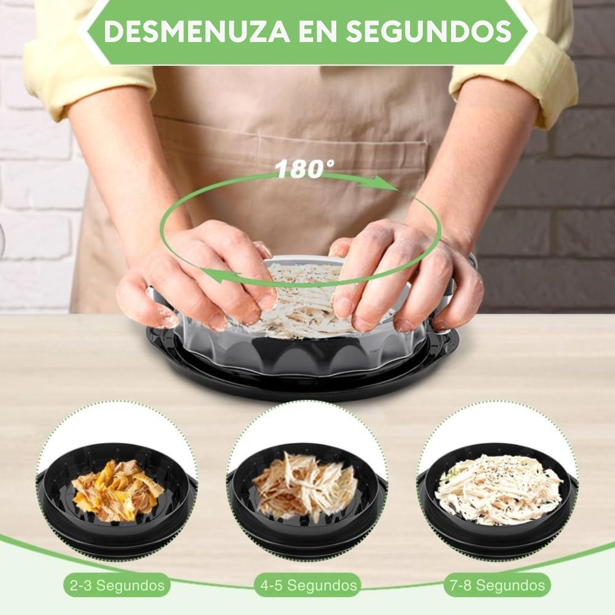 Deshilachador Desmenuzador Manual de Pollo
