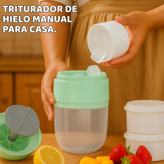 Triturador de Hielo Manual