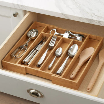 Organizador de Cubiertos Ajustable para Cajones