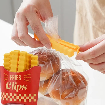 Set De Clips Modelo Papas Fritas