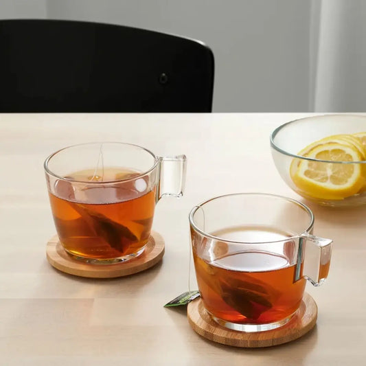 Set de 6 Posavasos de Bambú