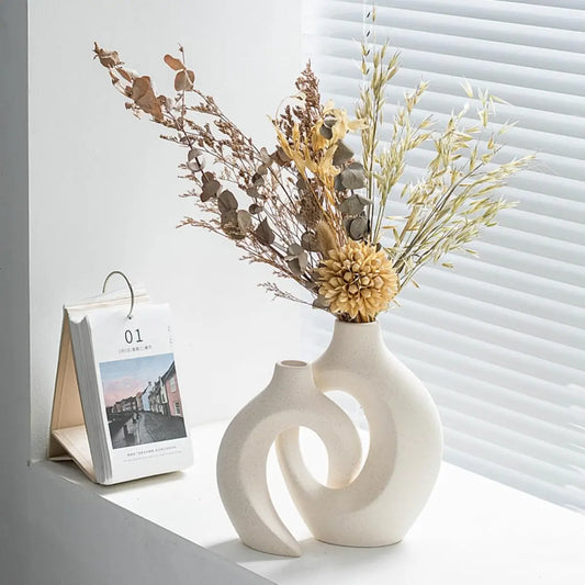 Juego de Jarrones Decorativos para Sala Grecia