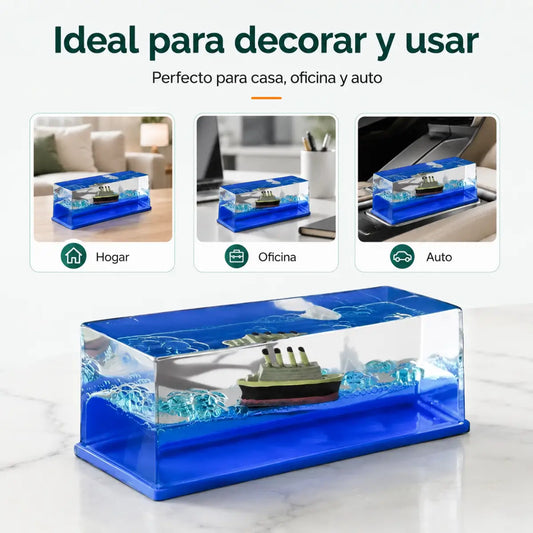 Adorno Decorativo Modelo Barco