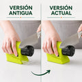 Comparación de la versión antigua y actual del afilador eléctrico para cuchillos
