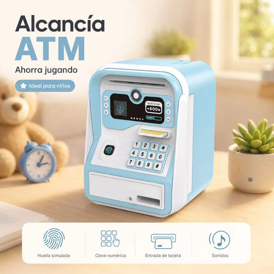 Alcancía con Clave Modelo Cajero Automático
