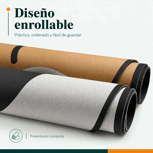 Alfombra de baño de secado rápido con diseño flexible y enrollable