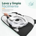 Alfombra de baño lavable y fácil de limpiar con superficie absorbente