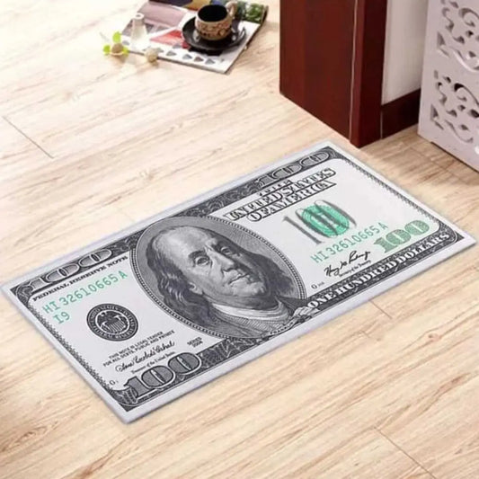 Alfombra Modelo Dólar De 88 Cm x 44 Cm