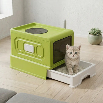 Arenero para Gatos con cajón extraíble y pala