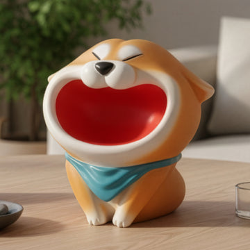 Adorno Decorativo De Entrada Modelo Shiba Inu