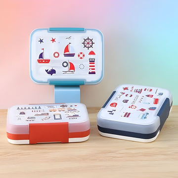 Taper Lonchera Hermética Infantil con 4 Divisiones