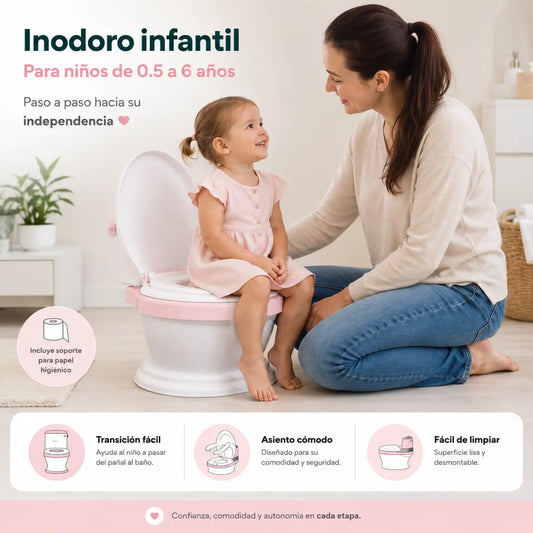 Inodoro Infantil de Entrenamiento Portátil