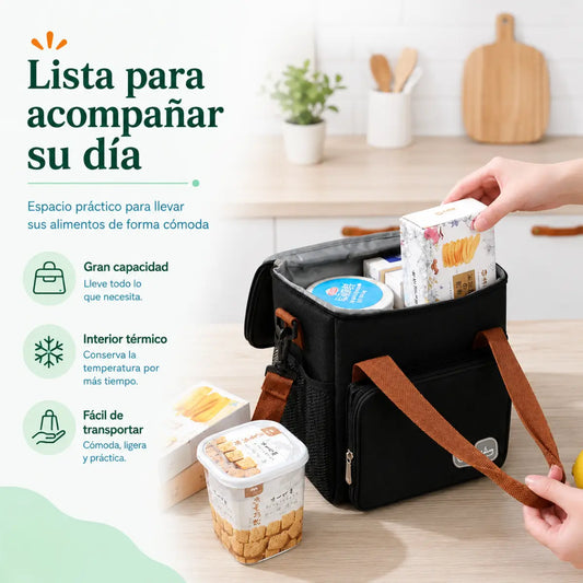 Bolso Lonchera Térmica Ajustable Believe