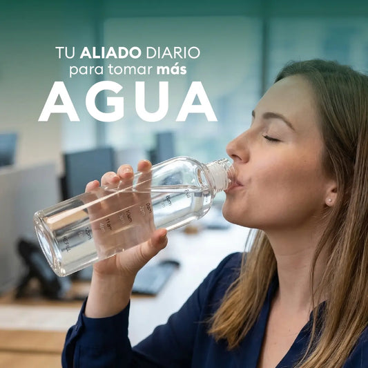 Tomatodo Botella de Vidrio de 900 ml modelo Prisma