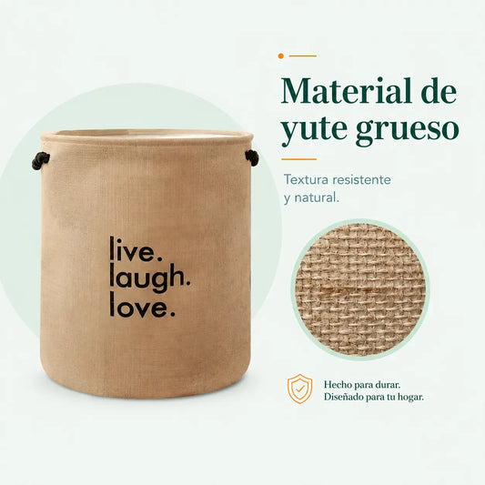 Cesto de Ropa Multiuso de Tela Gruesa GM02