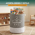Cesto organizador multiuso de gran capacidad para guardar juguetes, ropa y otros artículos