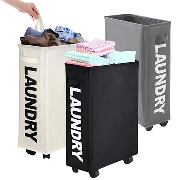 Cesto De Ropa Multiuso Con Ruedas Laundry