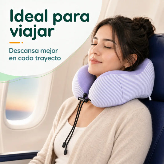 Cojín para Cuello Cervical Ajustable Modelo Rayado