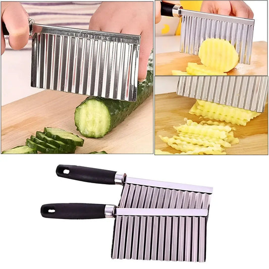 Cuchillo Ondulado Para Papas Fritas O Decoración