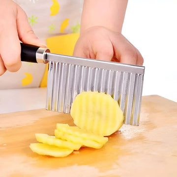 Cuchillo Ondulado Para Papas Fritas O Decoración
