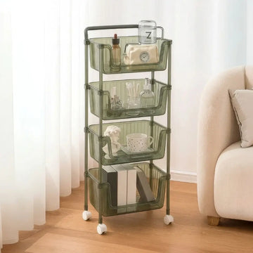 Carrito Organizador Multiuso de 4 Niveles Venecia