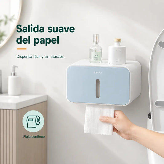 Dispensador de Papel Higiénico Adhesivo Ecoco