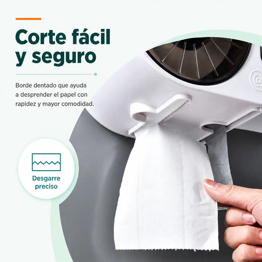 Dispensador de Papel Higiénico Adhesivo Modelo Radio