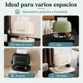 Caja porta pañuelos con organizador para usar en sala, dormitorio, escritorio y otros espacios del hogar