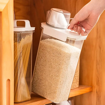 Dispensador De Arroz Multiuso Premium Modelo Tank De 2300ML