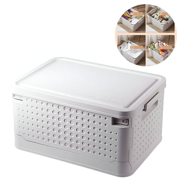 Caja Plegable Organizador Multiuso Blanco