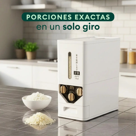 Dispensador De Arroz De 3 Perillas Multiuso